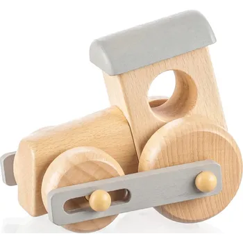 Hračka pro nejmenší Zopa Vláček Dřevěná lokomotiva pro vláčkodráhu