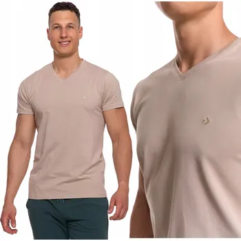 Pánské tričko PÁNSKÉ TRIČKO PREMIUM Tričko s krátkým rukávem, hladké, střih Slim Fit MORAJ S