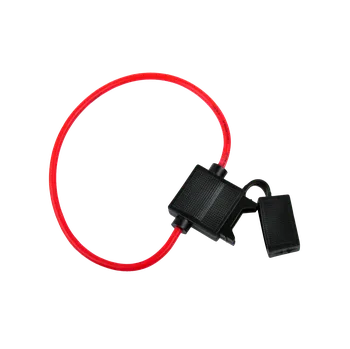 CABLETECH Pojistkový držák do auta (20mm) 2,5mm s kabelem 30cm