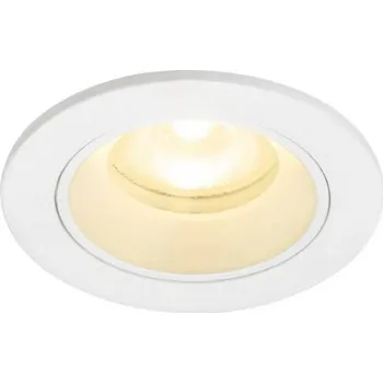 BIG WHITE (SLV) NUMINOS XS Stropní vestavné svítidlo, 3000 K, 55°, IP20, kulaté, bílé 1009305