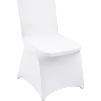 Potah na židli Bílý potah na židli