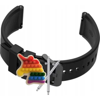 Pouzdro na mobilní telefon Pásek Řemínek Silikon Spona Barva pro Watchmark Kardiowatch WM18 Plus