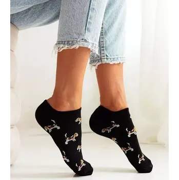 Pánské ponožky DÁMSKÉ PONOŽKY DOGGIES 1146.064 PASTELOVĚ MODRÁ 37-41