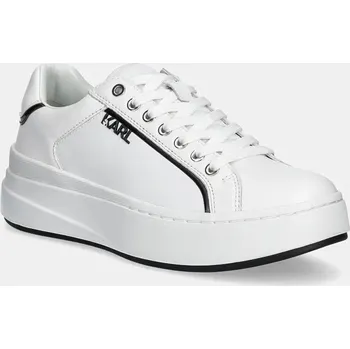 Pánské tenisky Kožené tenisky Karl Lagerfeld KRONOS bílá barva, KL54020 KL54020.011 00X, EUR 45