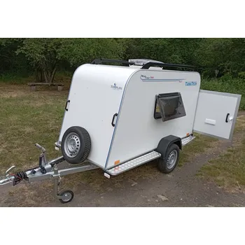 Přívěs k motorovému vozidlu TOMPLAN Mini Cargo TF 4 S PLUS brzděný, s matrací