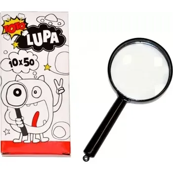 Lupa Lupa plast/sklo 18cm v krabičce Wiky