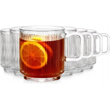 Sklenice Sklenice na kávu Vilde 350 ml 6 ks