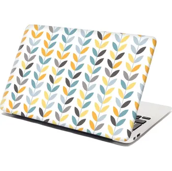 samolepka Sablio Samolepka na notebook Barevné lístky - 29x20 cm