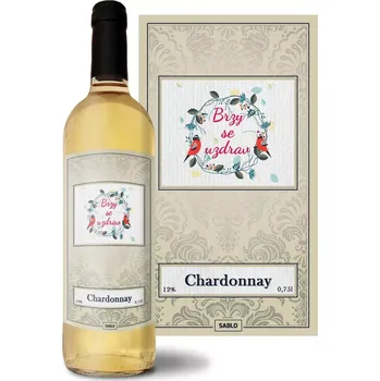 Víno Sablio Bílé víno Brzy se uzdrav 2: 0,75 l