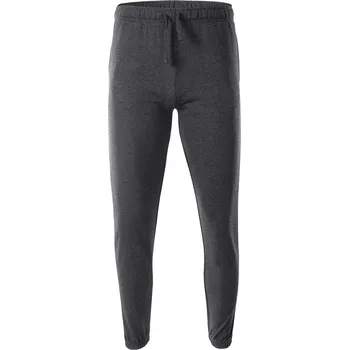 Pánské kalhoty Hi-Tec pánské tepláky WALTER šedé, velikost M