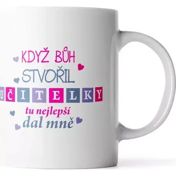 Sablio Hrnek Když Bůh stvořil učitelky - 200 ml - espresso