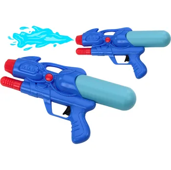 Malá vodní pistole s pumpičkou 180 ml modrá