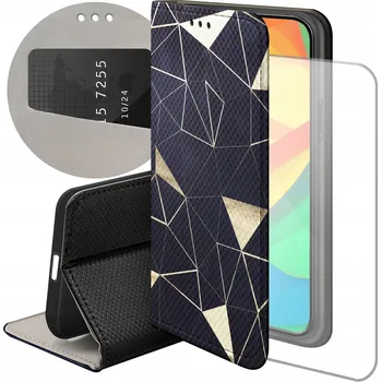 Pouzdro na mobilní telefon Flipové pouzdro Hello Case pro Apple iPhone 5, iPhone 5S, iPhone SE zlaté