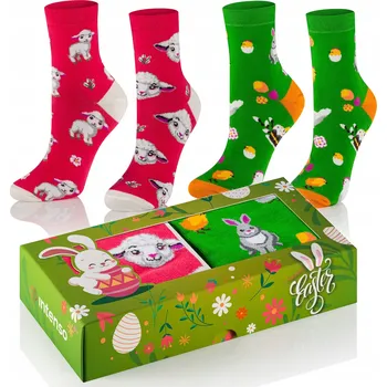 Dámské oblečení Ponožky Intenso Velikonoce velikost 36-40