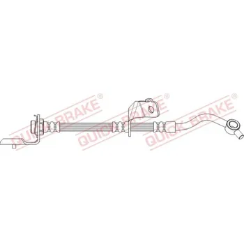 Brzdový systém Brzdová hadice QUICK BRAKE 50.719