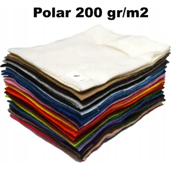 Fleece látka 200 g/m2, šíře 155 cm, vícebarevná