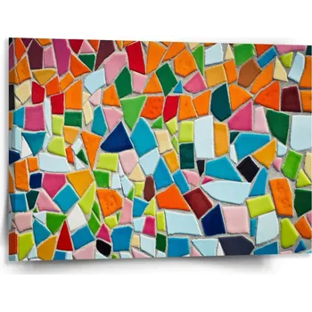 Obraz Sablio Obraz Barevná mozaika - 150x110 cm