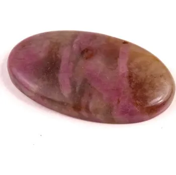 Přírodní kámen Kabošon Ruby Feldspar č.7737 (33x19x5mm)