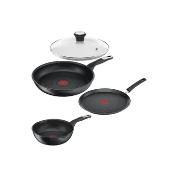 Pánev Akční set pánví Tefal Unlimited klasická 30 cm, palačinková 25 cm, multifunkční 22 cm a poklice 30