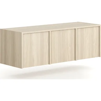 B2B Partner Nástavba pro skříně FRAME, 3x dveře, 1299 x 450 x 427 mm, PUSH-lock, dub přírodní