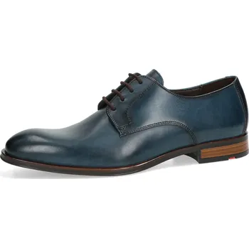 Pánské polobotky Lloyd pánské kožené společenské boty - tmavomodré - 12-076-28-OCEAN