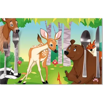 prostírání Sablio Prostírání Lesní zvířátka 2: 40x30cm