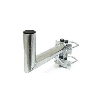 Anténní držák Konzola na stožár 50 cm s vinklem, rozteč třmene 60 - 140mm