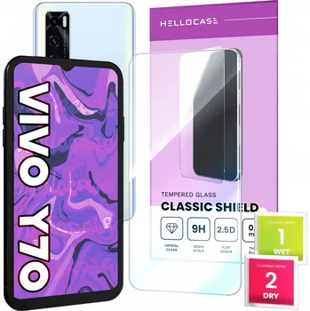 Tvrzené Sklo pro Vivo Y70 (9H, ploché 2.5D, ochranné, sklo)