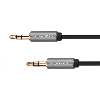 Audio kabel Kabel Jack 3,5 mm – Jack 3,5 mm 1,8 m Kruger&Matz Basic