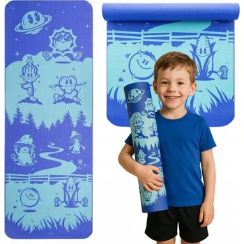 podložka na cvičení Podložka na jógu pro děti myga - Frenzy 3mm