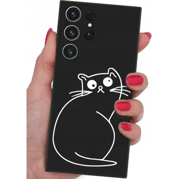 Pouzdro na mobilní telefon Zadní Kryt KrainaGSM pro Samsung Galaxy S24 Ultra, černý