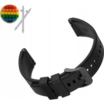 Pouzdro na mobilní telefon Silikonový Řemínek Řemínek s Přezkou, Barva Pacific Black PC00134