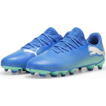Kopačky PUMA Kopačky pro mládež FUTURE 7 PLAY FG/AG 33 BÍLÁ|MODRÁ