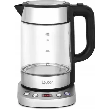 Rychlovarná konvice Rychlovarná konvice Lauben Electric Kettle EK17GS 2200 W 1,7 l stříbrná/šedá