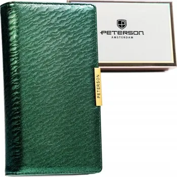 Peněženka Peterson peněženka eko kůže zelená - dámská