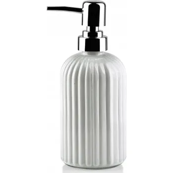 Dávkovač mýdla Ruční dávkovač mýdla na desku Bathlab 400 ml bílý