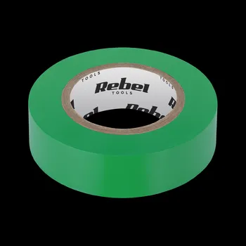 Izolační páska Izolační páska REBEL (0,13 mm x 19 mm x 20 yd) zelená