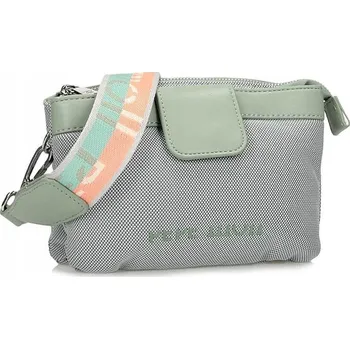 PEPE moll kabelka kabelka přes rameno béžová látková