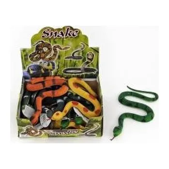 plyšák Wąż gumowy 26cm MIX