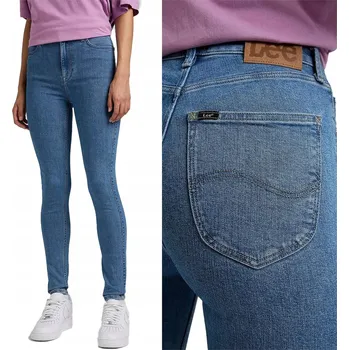 Dámské džíny Lee Ivy dámské džíny úzké nohavice střih, velikost 27/31