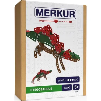 Stavebnice Merkur Merkur Toys Stavebnice MERKUR Stegosaurus 172ks v krabici 13x18x5cm