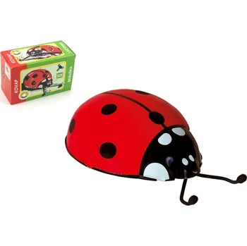 Beruška na klíček kov 10cm v krabičce Kovap