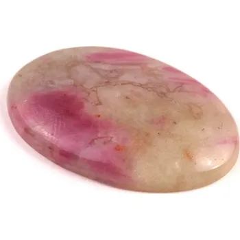 Přírodní kámen Kabošon Ruby Feldspar č.7722 (30x19x5mm)