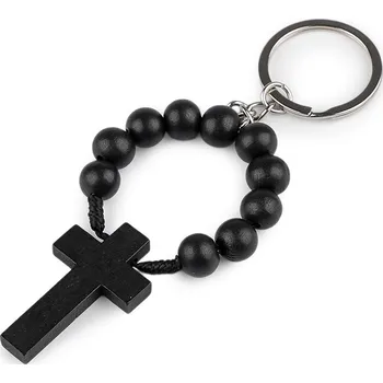 Přívěsek Přívěsek na klíče / kabelky desátek dřevěný Varianta: 2 černá, Balení: 1 ks