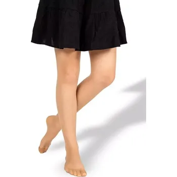 Dámské punčochy Dívčí punčocháče Girl Nylon 20 DEN - 122-128 / béžová