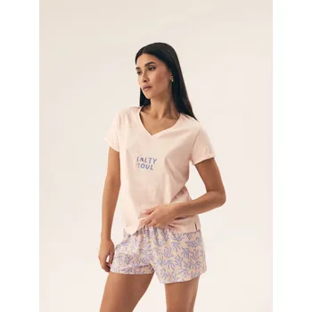 Dámské pyžamo Dámské pyžamo Nadar Henderson | broskvové, velikost L