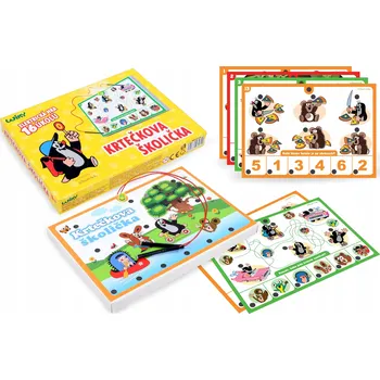 Výuková hračka Společenská hra Krtečkova školička - elektronická vzdělávací hra Voltík Mikro Trading