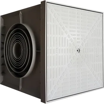 Gewiss Zemní box 40x40x40cm včetně víka s nosností 1,5t KMR-40x40x40