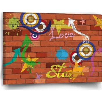 Obraz Sablio Obraz Zeď - 60x40 cm