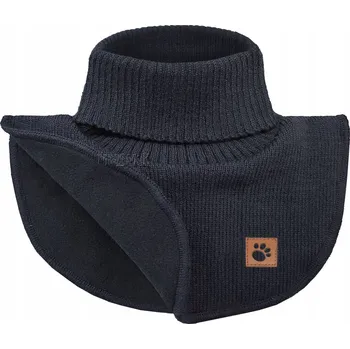 Nákrčník Černý Teplý ROLÁK NÁKRČNÍK ZIMNÍ šála FLEECE vel. 50-54 Univerzální 3-7 let